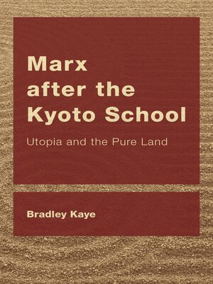 cover image of Marx after the Kyoto School